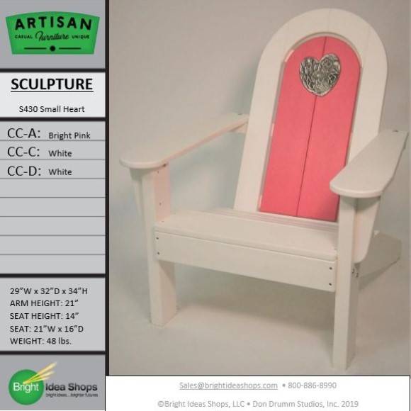 AF3100BPWW Artisan Chair S430